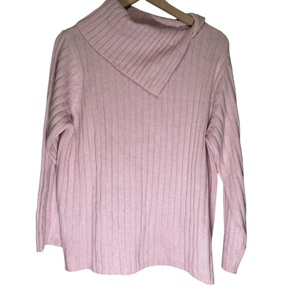 Derek Heart Plus Cowl Neck Ribbed Sweater Women’s Size 1X